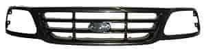 GRILLE BLK W/ CROSS BAR P FORD F150/250
