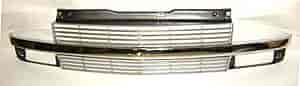 GRILLE CHR/GRY/SIL W/ COMP TYPE H.L. ASTRO 95-05