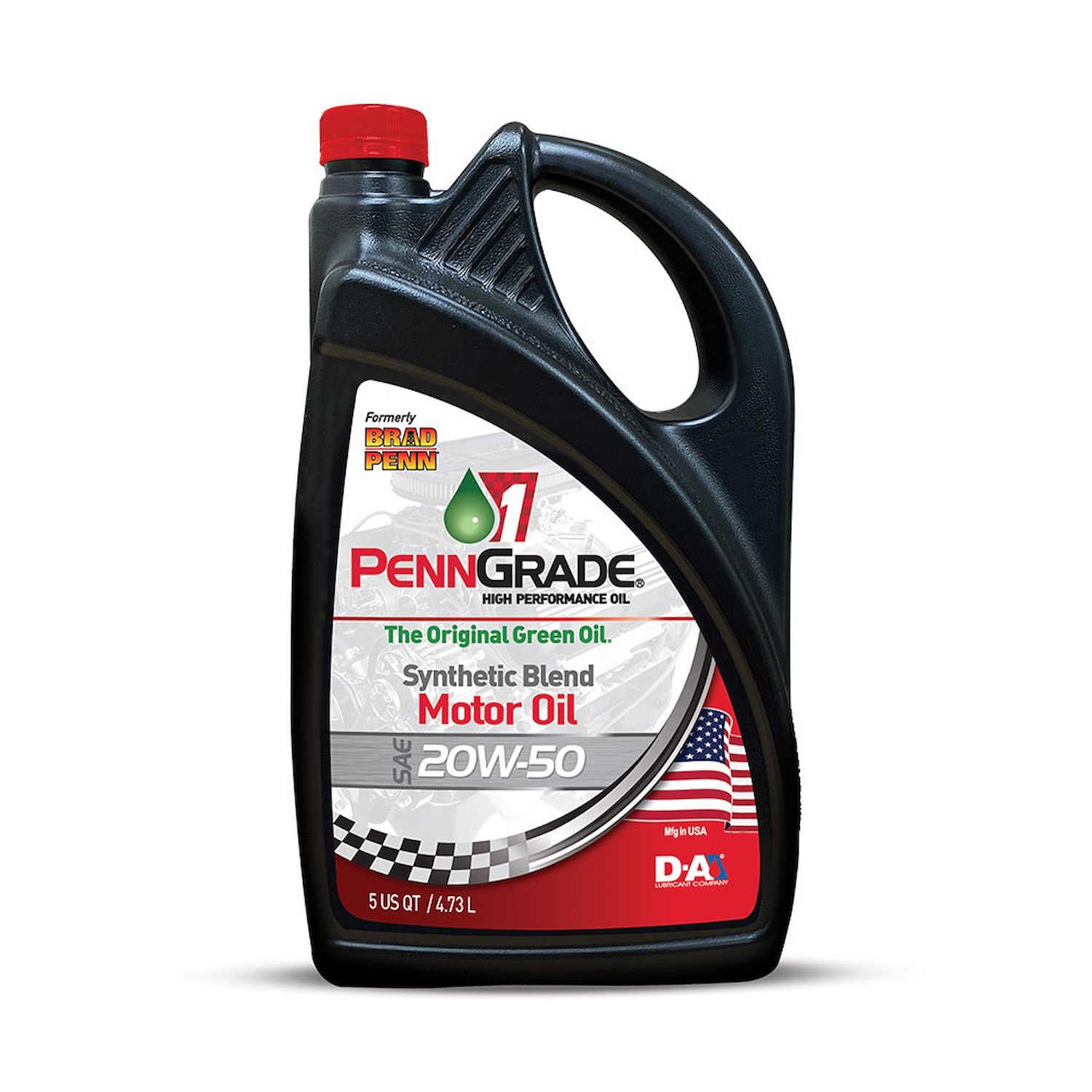 71190-4 Synthetic Blend High Performance Motor Oil SAE 20W-50 - (4) 5 Qt Jugs