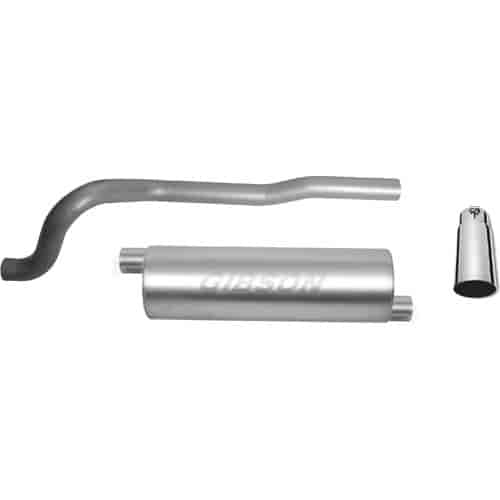 Swept-Side Cat-Back Exhaust 1986-2000 Jeep Cherokee 2.5L 2WD/4WD