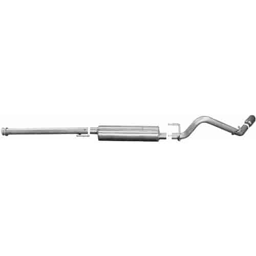 Swept-Side Cat-Back Exhaust 2005-12 Toyota Tacoma TRD 4.0L 2WD/4WD