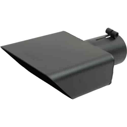 Stainless Steel Slash Cut Exhaust Tip Inlet: 2.5"