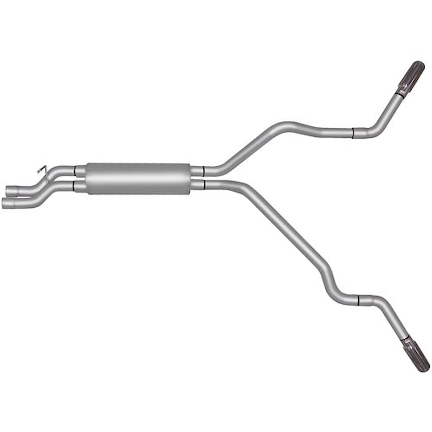 Dual Extreme Aluminized Cat-Back Exhaust 01-06 GM 2500 HD/3500
