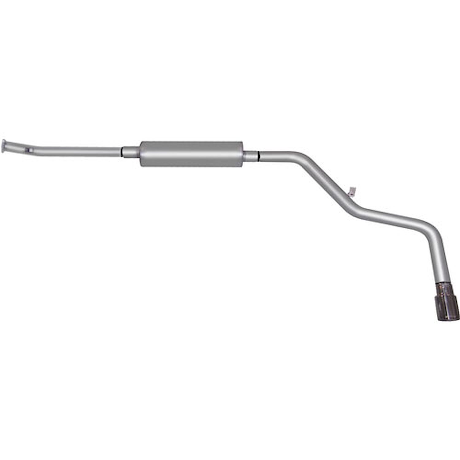 Swept-Side Cat-Back Exhaust 1998-01 for Nissan Frontier 3.3L