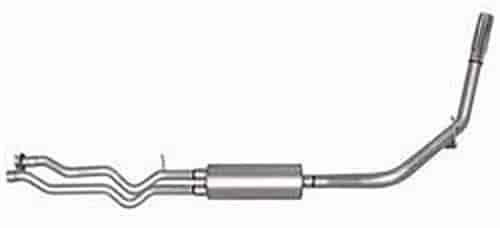 Swept-Side Cat-Back Exhaust 2002-07 Chevy Silverado/GMC Sierra 4.3L-5.3L