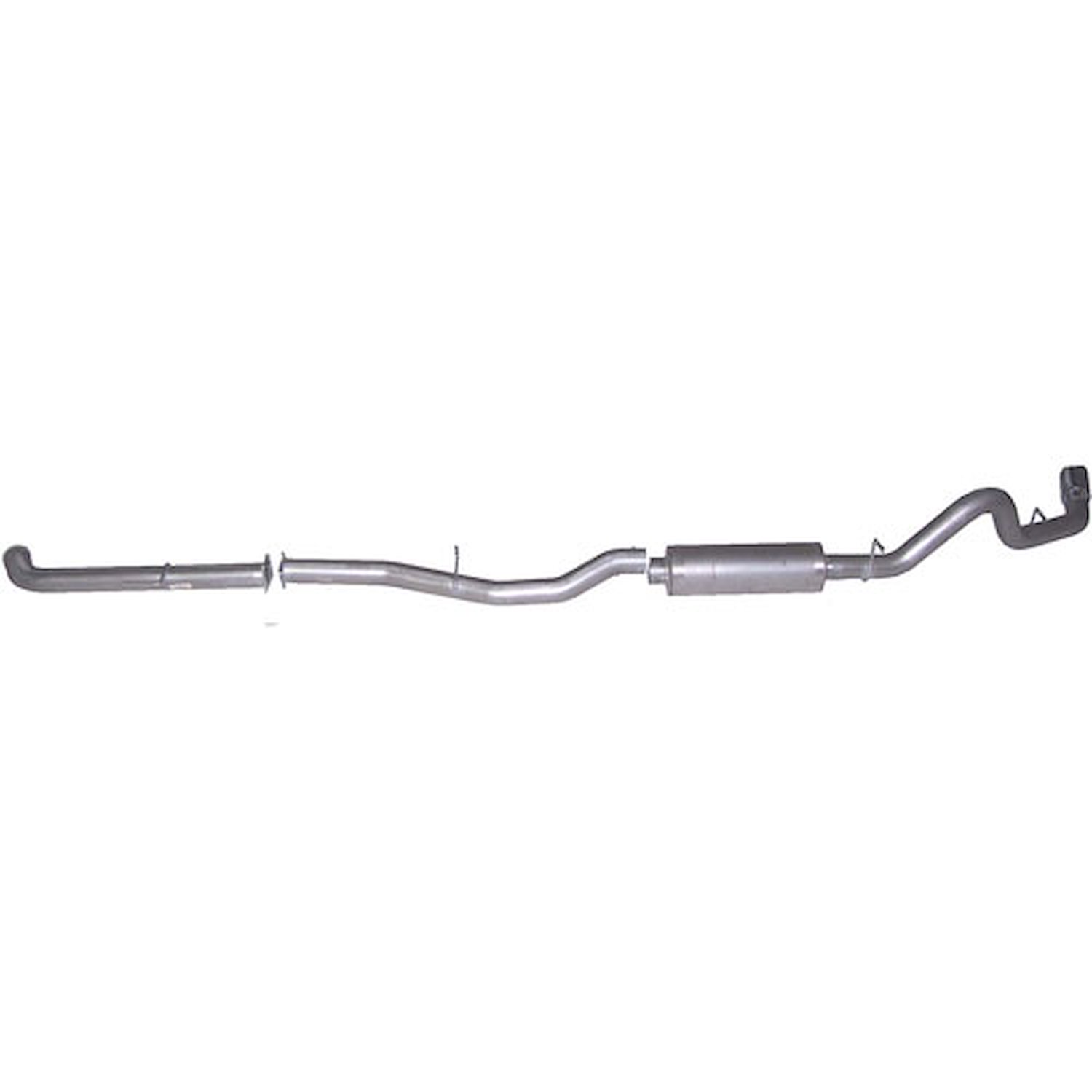 Swept-Side Cat-Back Exhaust 1994-95 Chevy Suburban 5.7L