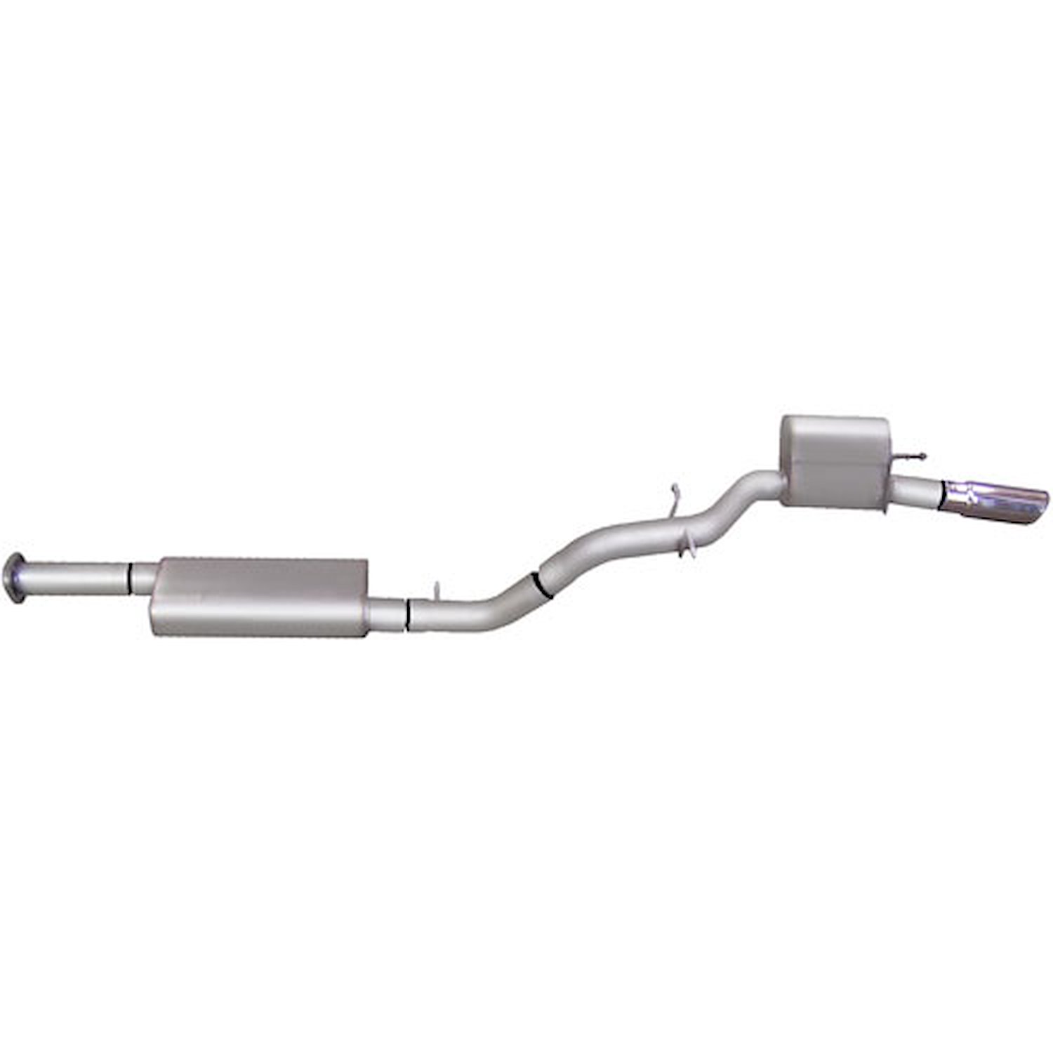 Swept-Side Cat-Back Exhaust 2006-10 Jeep Commander 5.7L 4WD