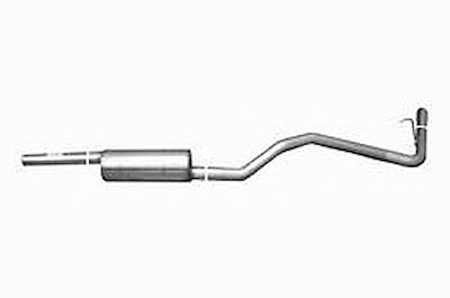 Swept-Side Cat-Back Exhaust 2001-04 Toyota Tacoma S-Runner 3.4L 2WD
