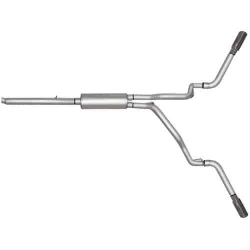 Dual Extreme Aluminized Cat-Back Exhaust 05-11 Dodge Dakota