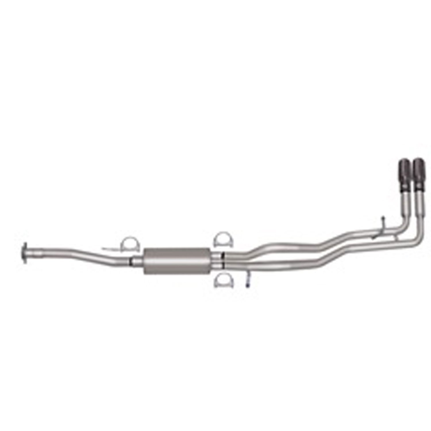 Cat-Back Dual Sport Exhaust System Stainless