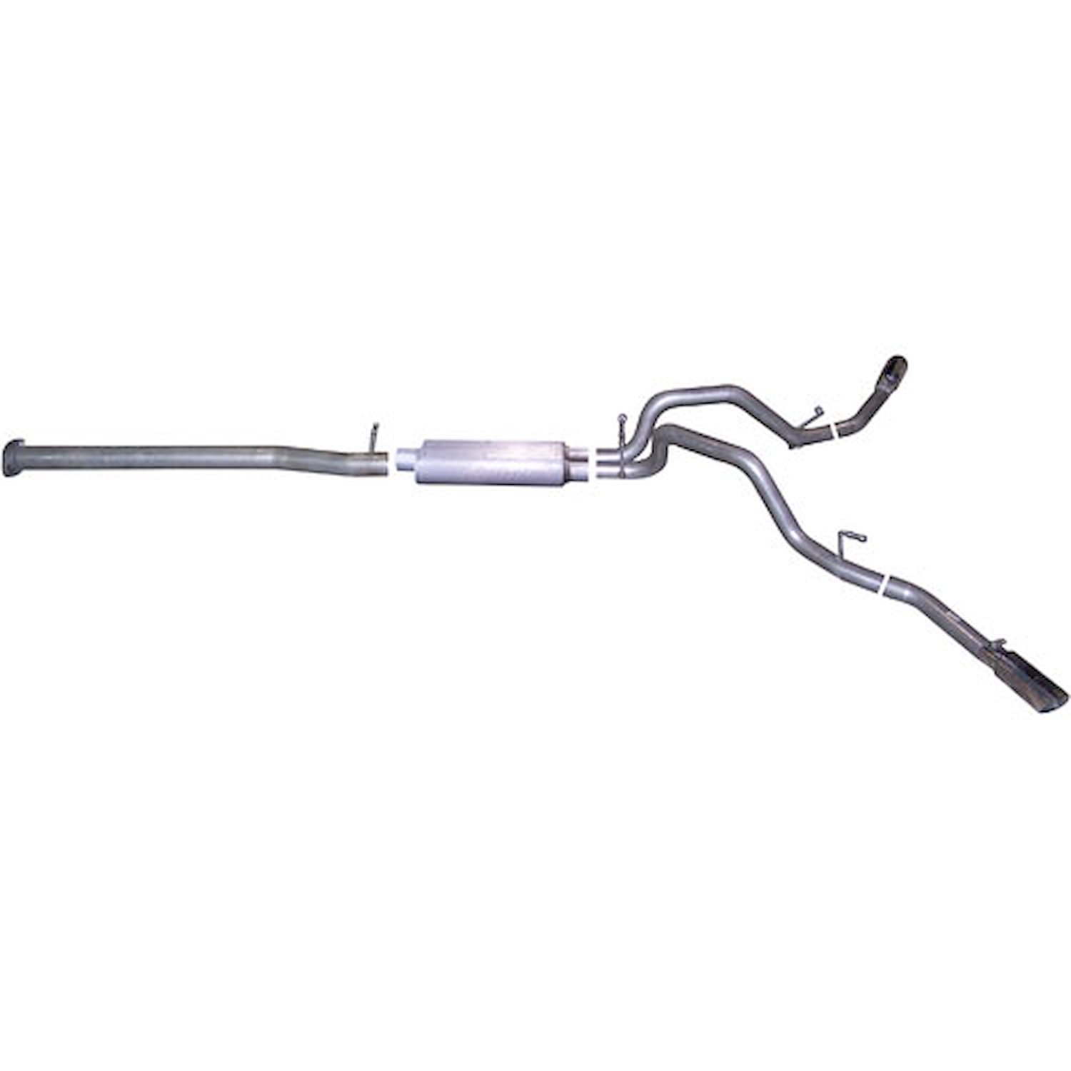 Dual Extreme Stainless Cat-Back Exhaust 07-09 Silverado//Sierra