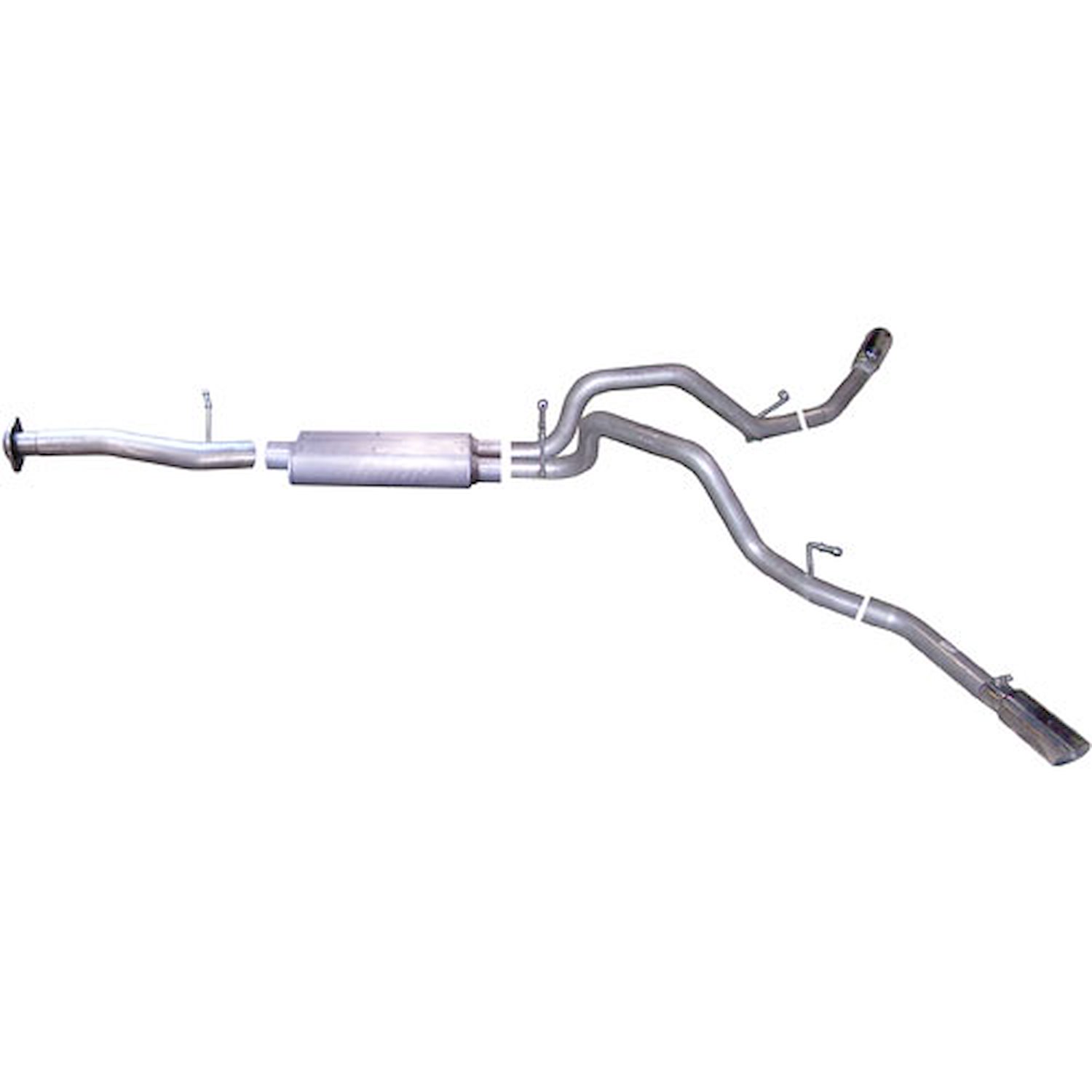 Dual Extreme Stainless Cat-Back Exhaust 2007-09 Silverado/Sierra
