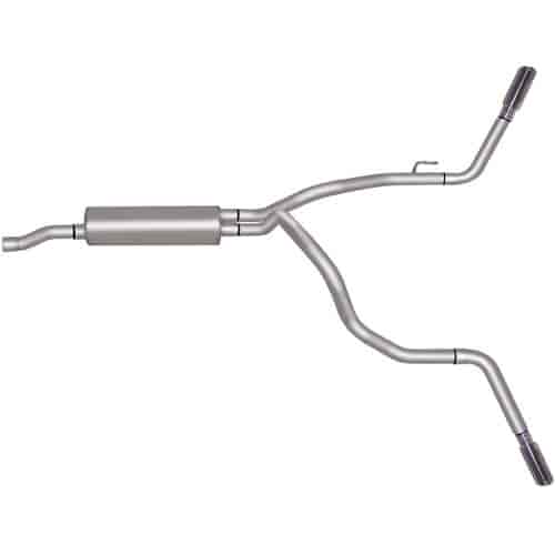 Dual Extreme Stainless Cat-Back Exhaust 2008 Dodge Ram 1500