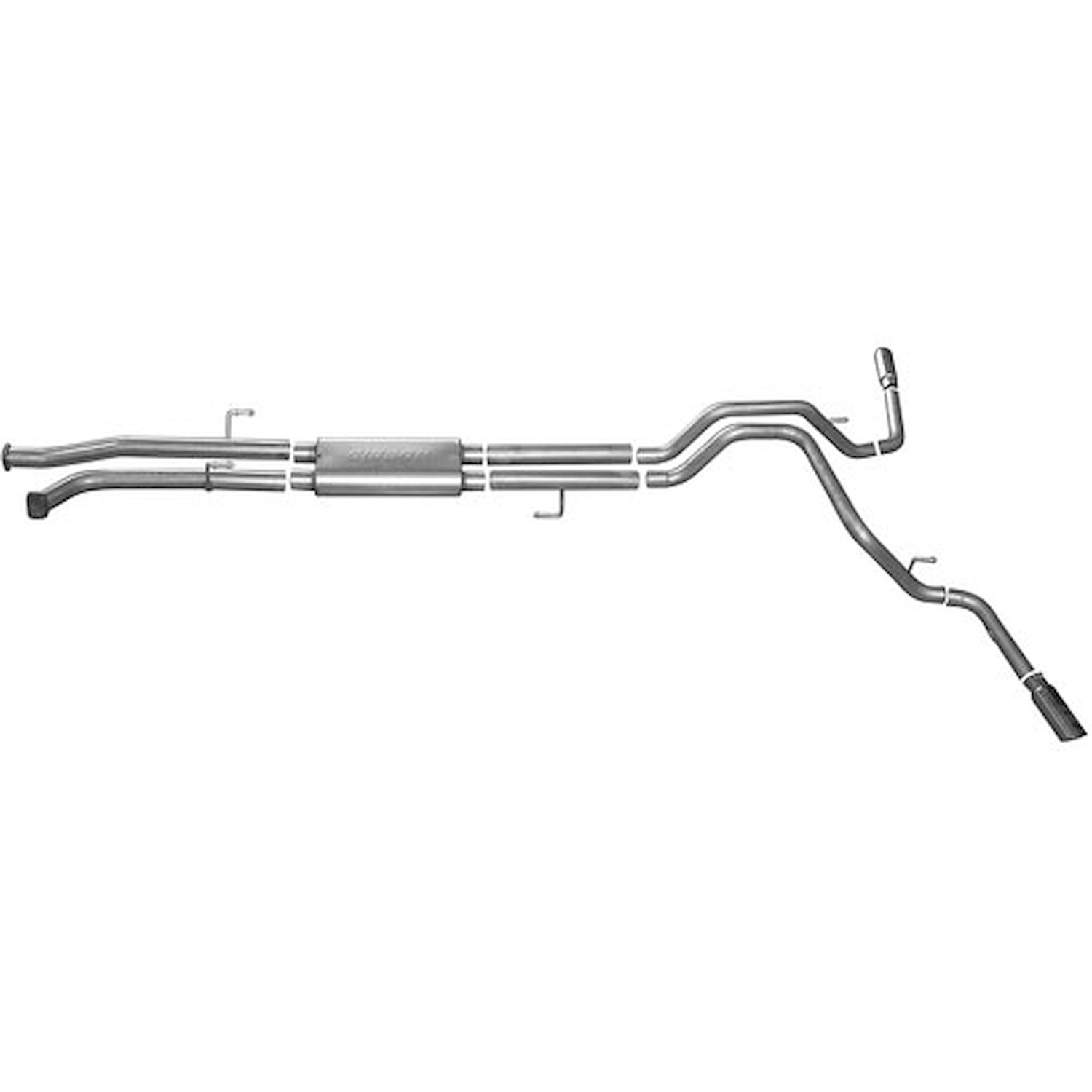 Dual Extreme Stainless Cat-Back Exhaust 07-16 Toyota Tundra