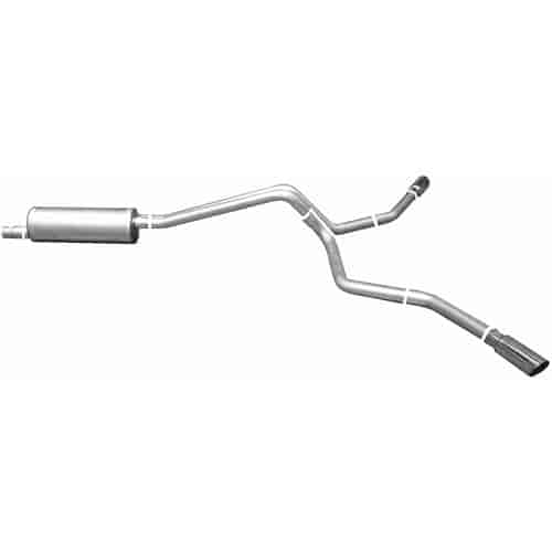 Dual Extreme Stainless Cat-Back Exhaust 1997 Ford F150 Truck