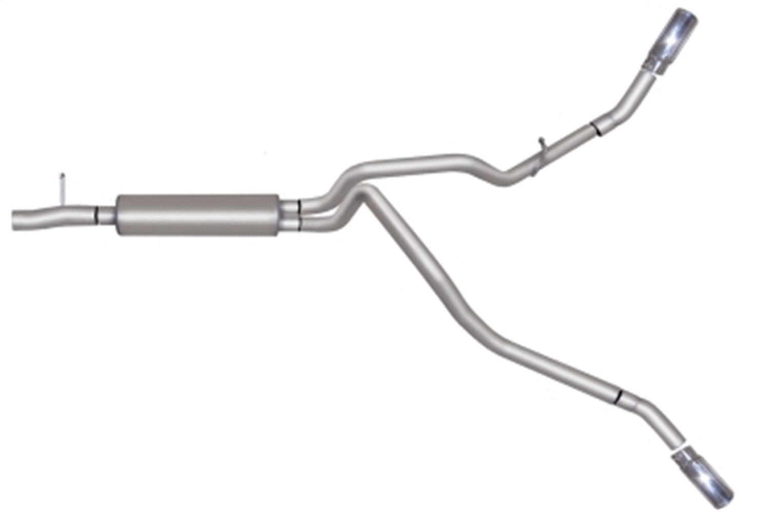 69131 Cat-Back Dual Extreme Exhaust System; Stainless