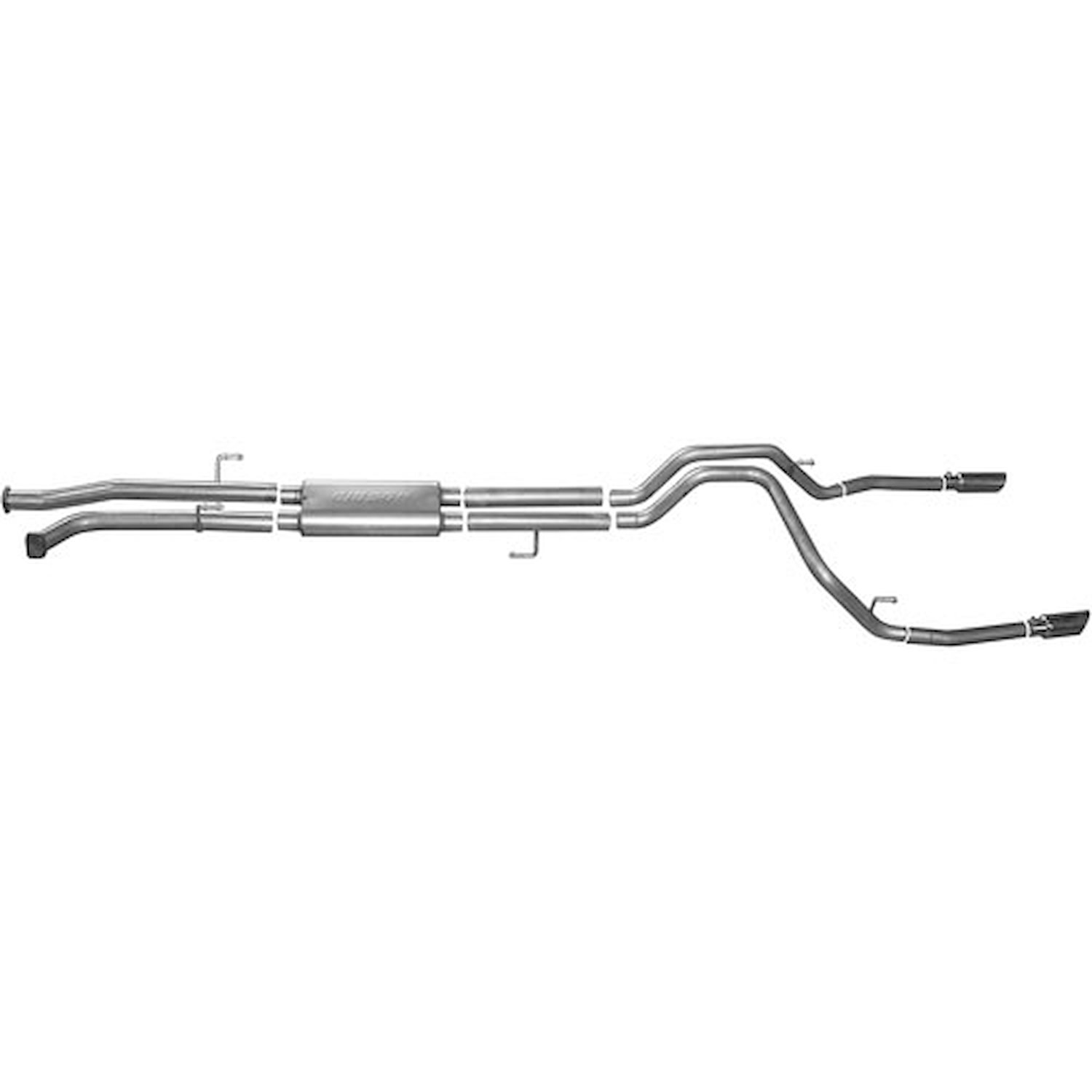 Dual Extreme Aluminized Steel Cat-Back Exhaust 2007-09 Toyota Tundra 4.7L