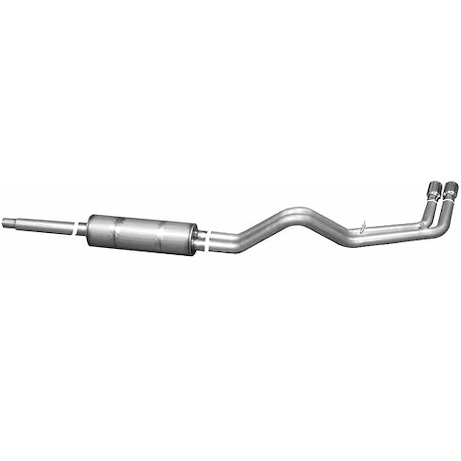 Dual Sport Cat-Back Exhaust 87-96 Ford F150/250/350 Truck