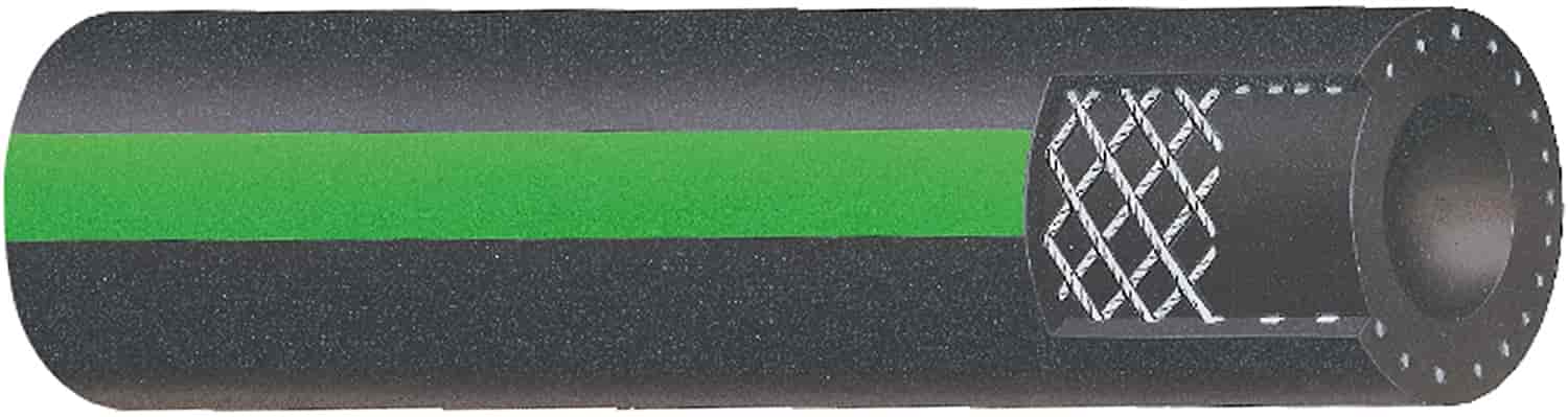 Heater Hose - Green Stripe