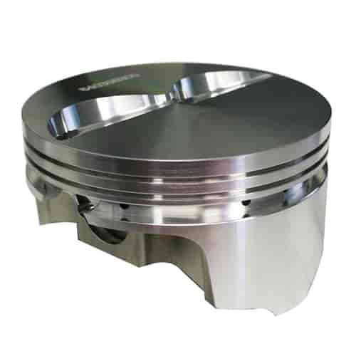 Pro Max Forged Piston Set Chevy, 23-Degree Flat Top