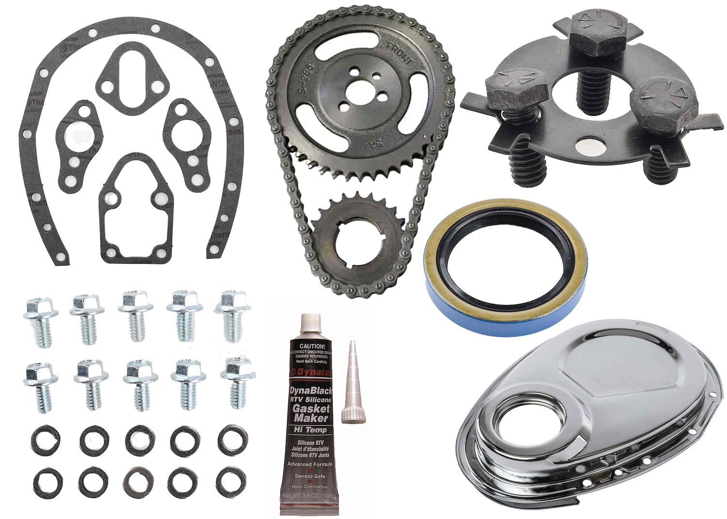 94200K SBC Double Roller Timing Set Kit for Chevy 283-400 V8 Small Block