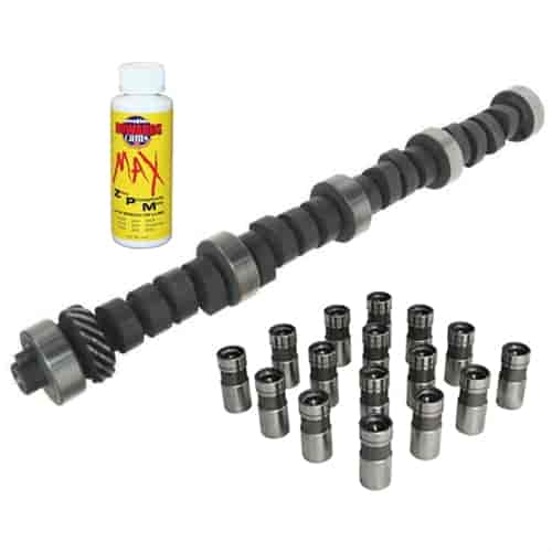 Hydraulic Flat Tappet Rattler Camshaft & Direct Lube Lifter Kit 1970-1983 Ford 351C/351M/400