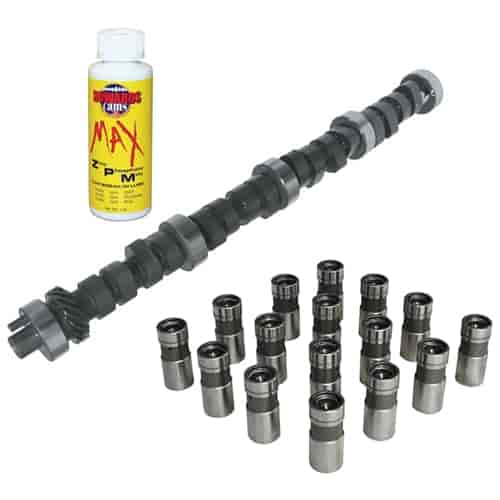 Hydraulic Flat Tappet Rattler Camshaft & Direct Lube Lifter Kit 1968-1995 Ford 429-460