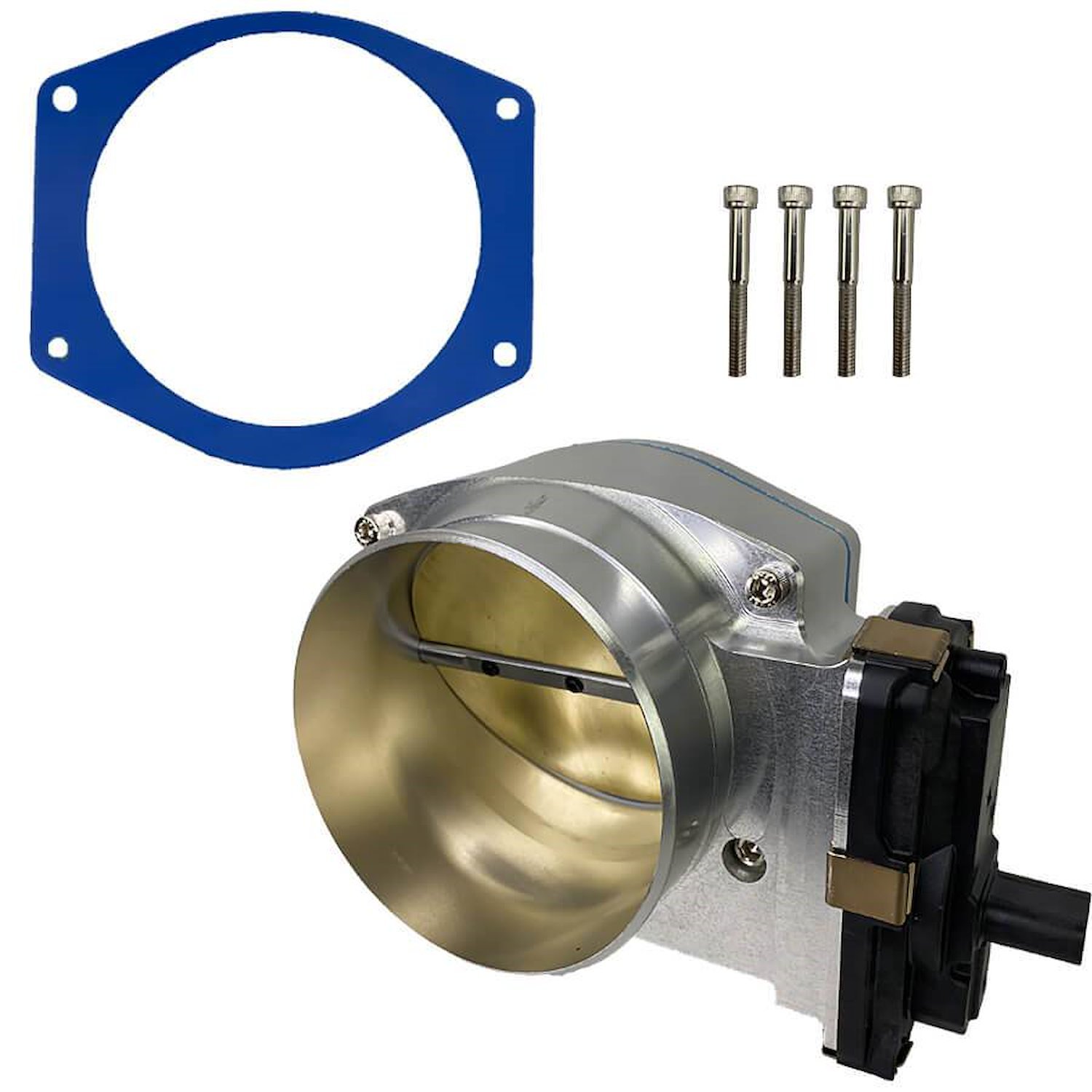 Drive-By-Wire Throttle Body GM LT1/LT4/LT5, 103 mm - Natural Finish