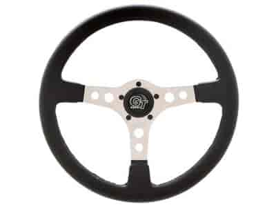 Formula GT 15" Steering Wheel Silver spokes, 3" dish