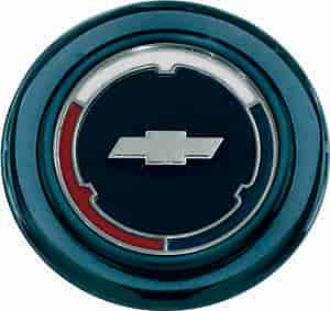 Horn Button Silver Chevy Logo