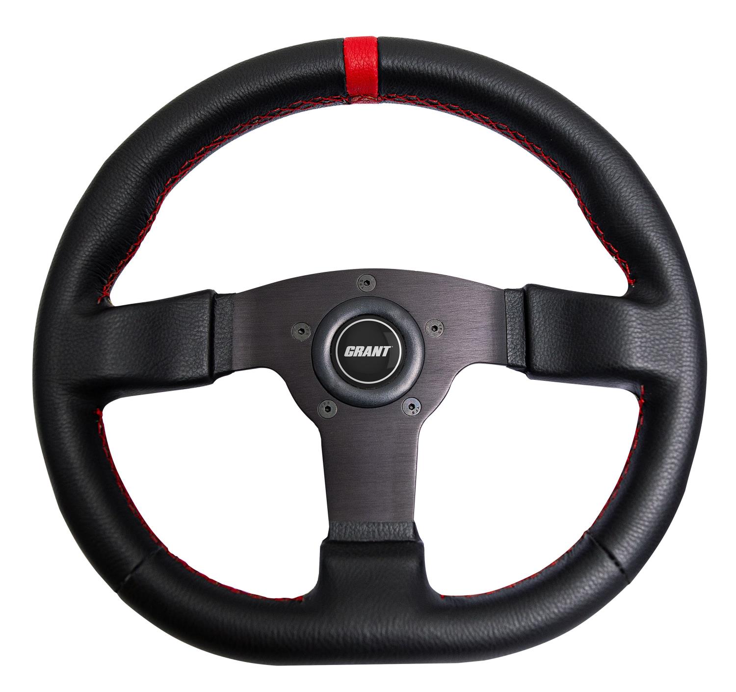 Performance Flat Bottom Race 12.750 in. Diameter Steering Wheel