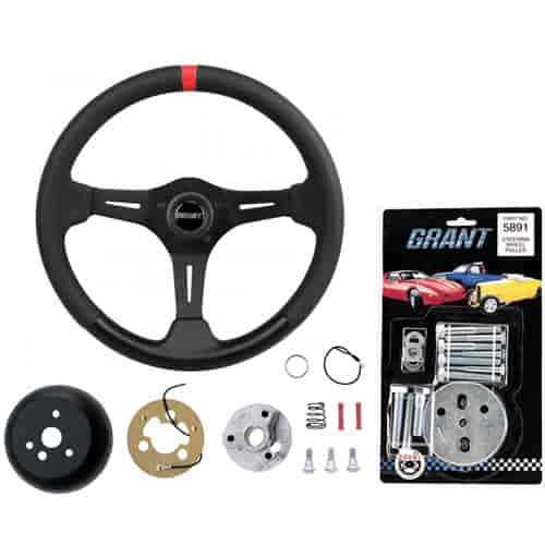 Performance & Race Steering Wheel Install Kit Includes Performance & Race Series Steering Wheel