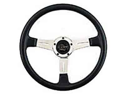 Elite GT Steering Wheel Hand Stitched Leather Grained Vinyl Grip