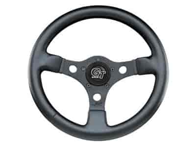 Formula GT 12" Steering Wheel Black spokes, 3" dish