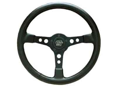 Formula GT 14" Steering Wheel Black spokes, 3-1/2" dish