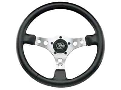 Formula GT 14" Steering Wheel Polished spokes, 3-1/2" dish