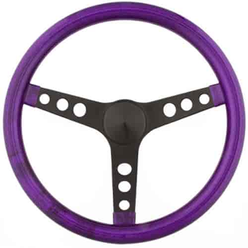 Metal Flake Steering Wheel Purple Metal Flake Vinyl Grip