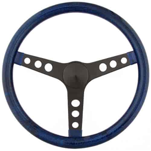 Metal Flake Steering Wheel Blue Metal Flake Vinyl Grip