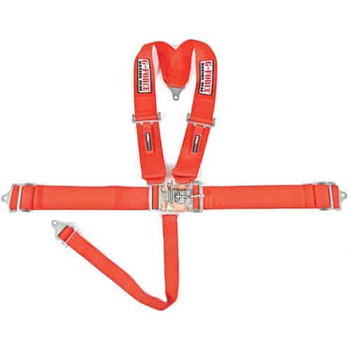 Pro-Series Latch & Link 4-Point V-Type Harness Pull-Down Lap Belt Adjusters