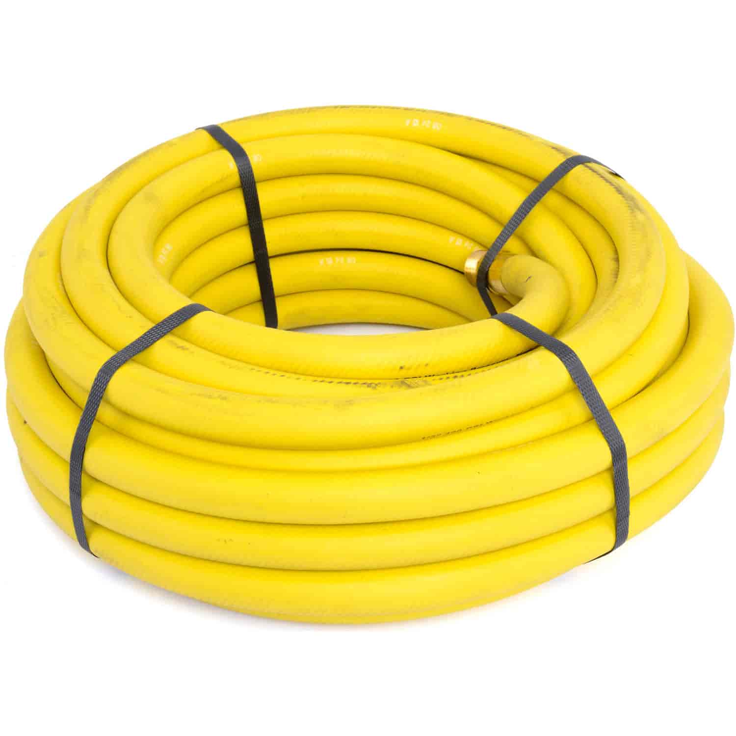 Yellow Rubber Air Hose 1/2
