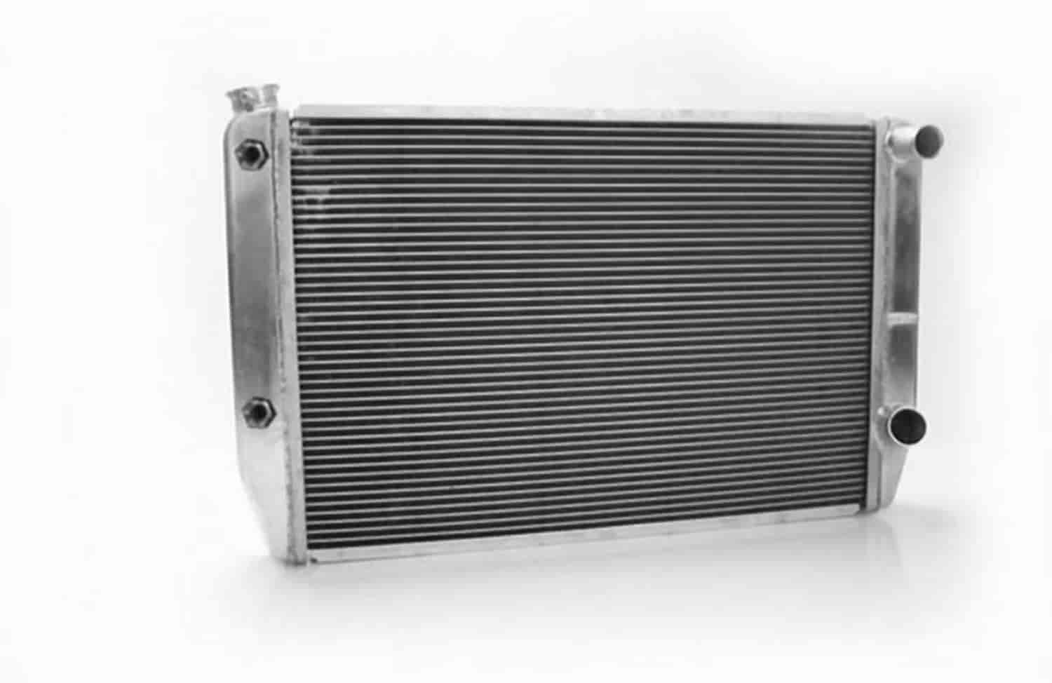 ClassicCool Universal Fit Radiator Dual Pass Crossflow Design 31" x 19" with Transmission Cooler