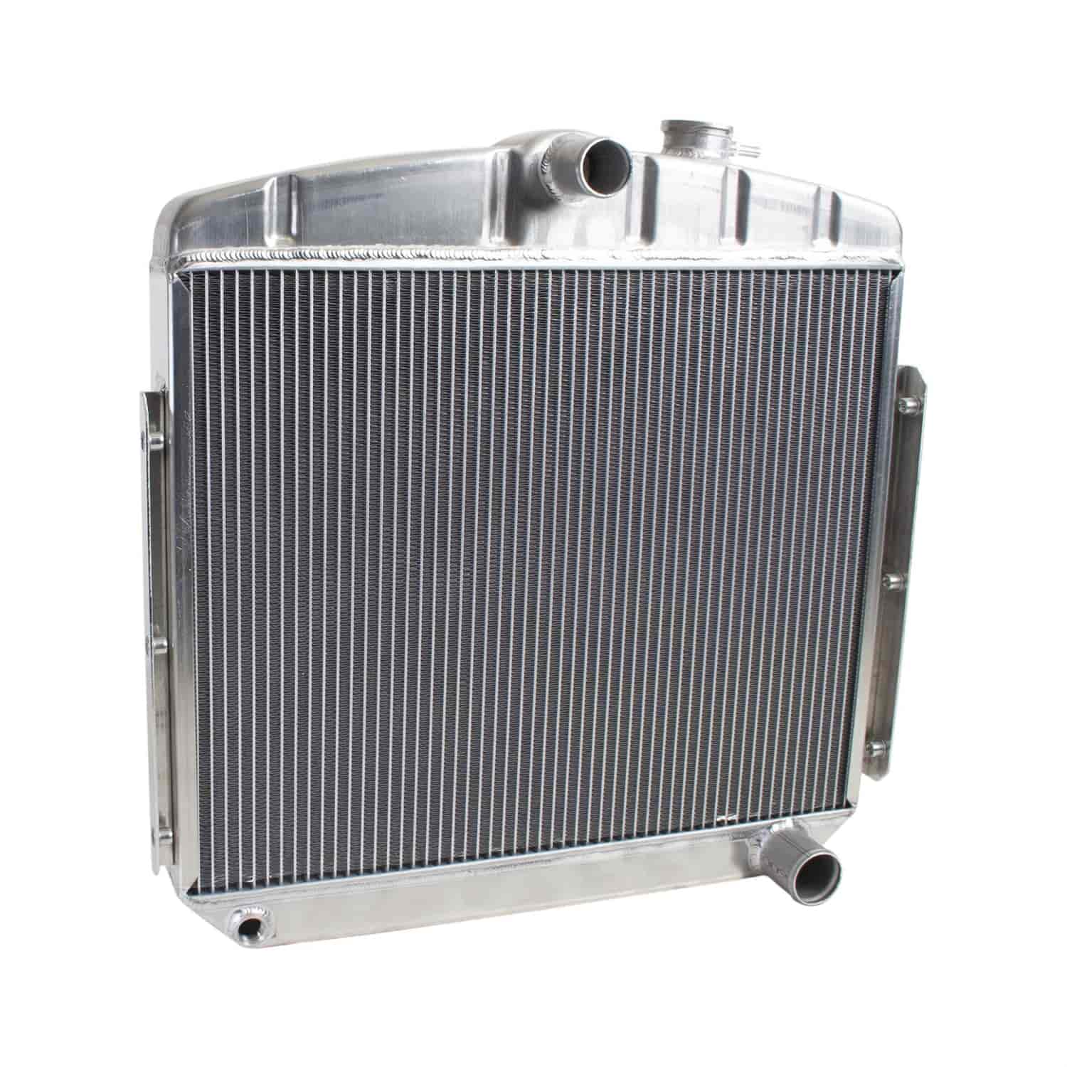 ExactFit Radiator for 1955-1956 Chevrolet Car for Chevy L6 Mount