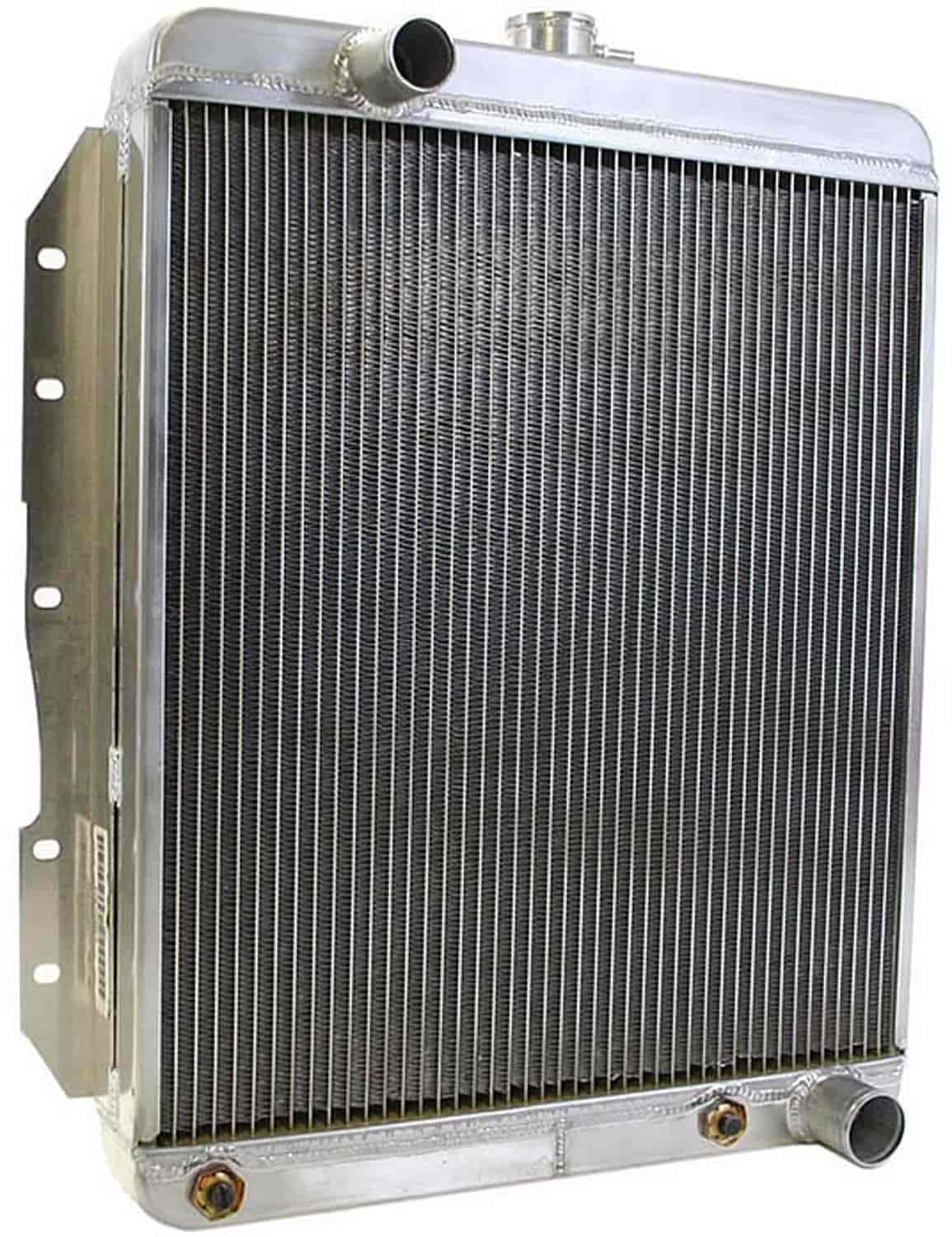 ExactFit Radiator for 1958 Chevrolet Car with Transmission Cooler