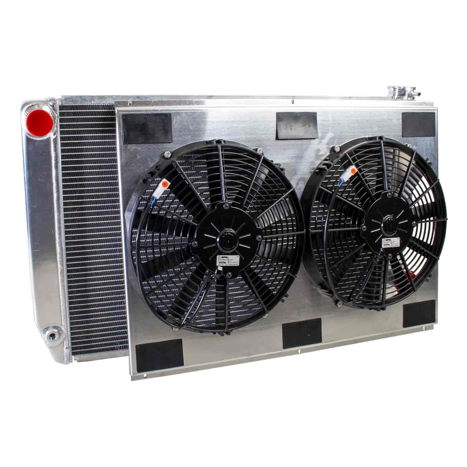 ClassicCool ComboUnit Universal Fit Radiator and Fan Single Pass Crossflow Design 31" x 19" with No Options