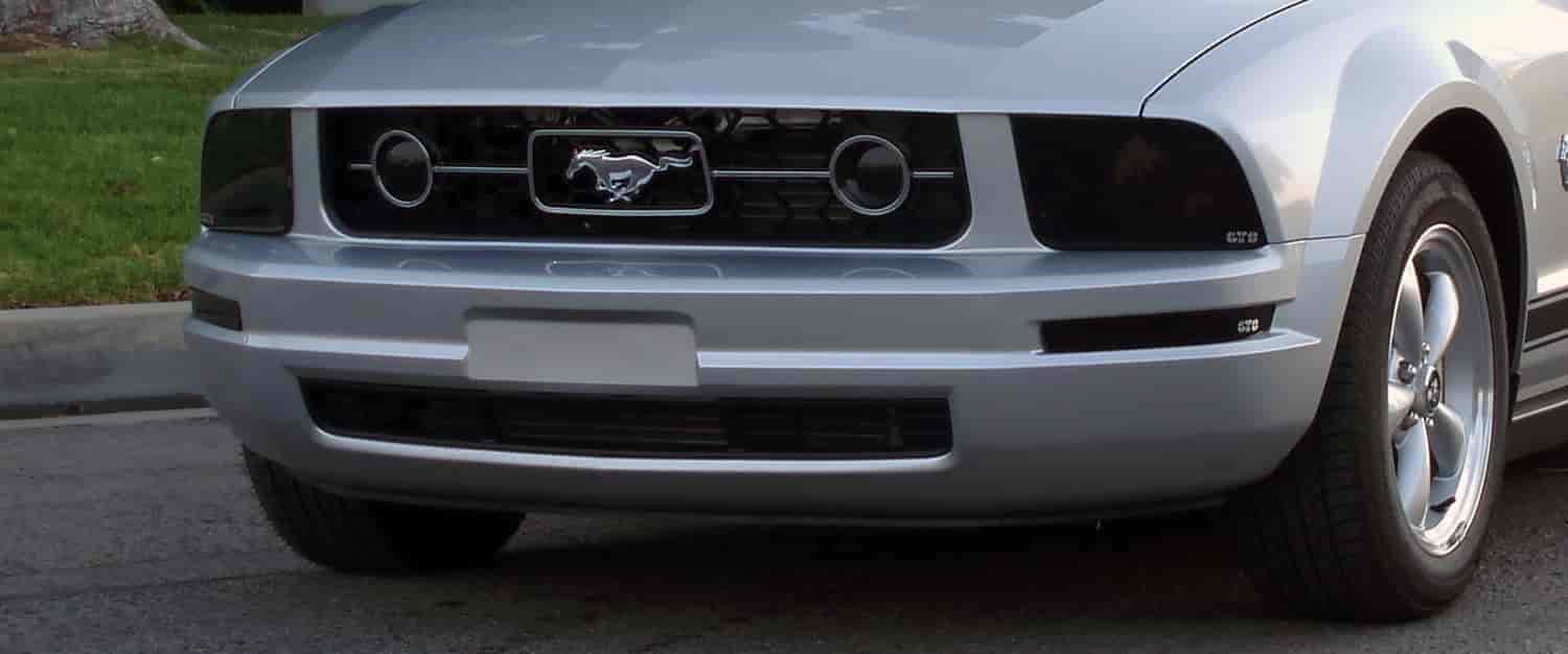 Fog Light Covers 2005-09 Ford Mustang w/Pony Package