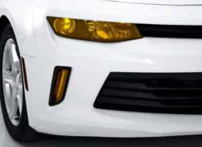 Transparent Yellow Light Cover Kit for 2016-2018 Chevy