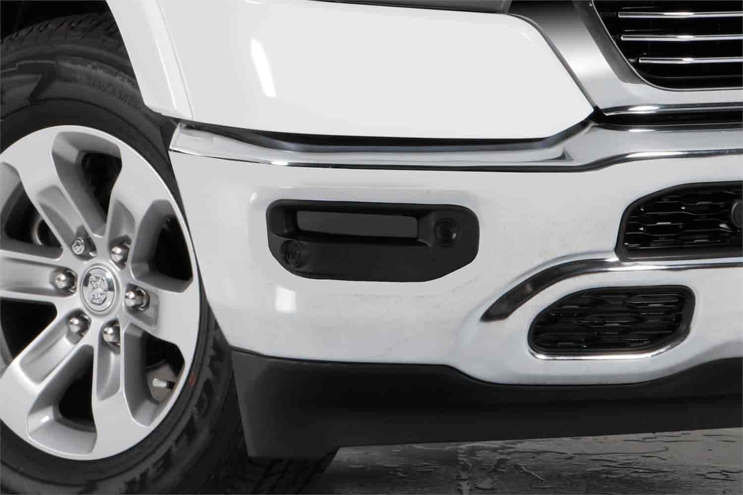 Carbon Fiber Fog Light Covers For Select Late-Model Ram 1500 Trucks