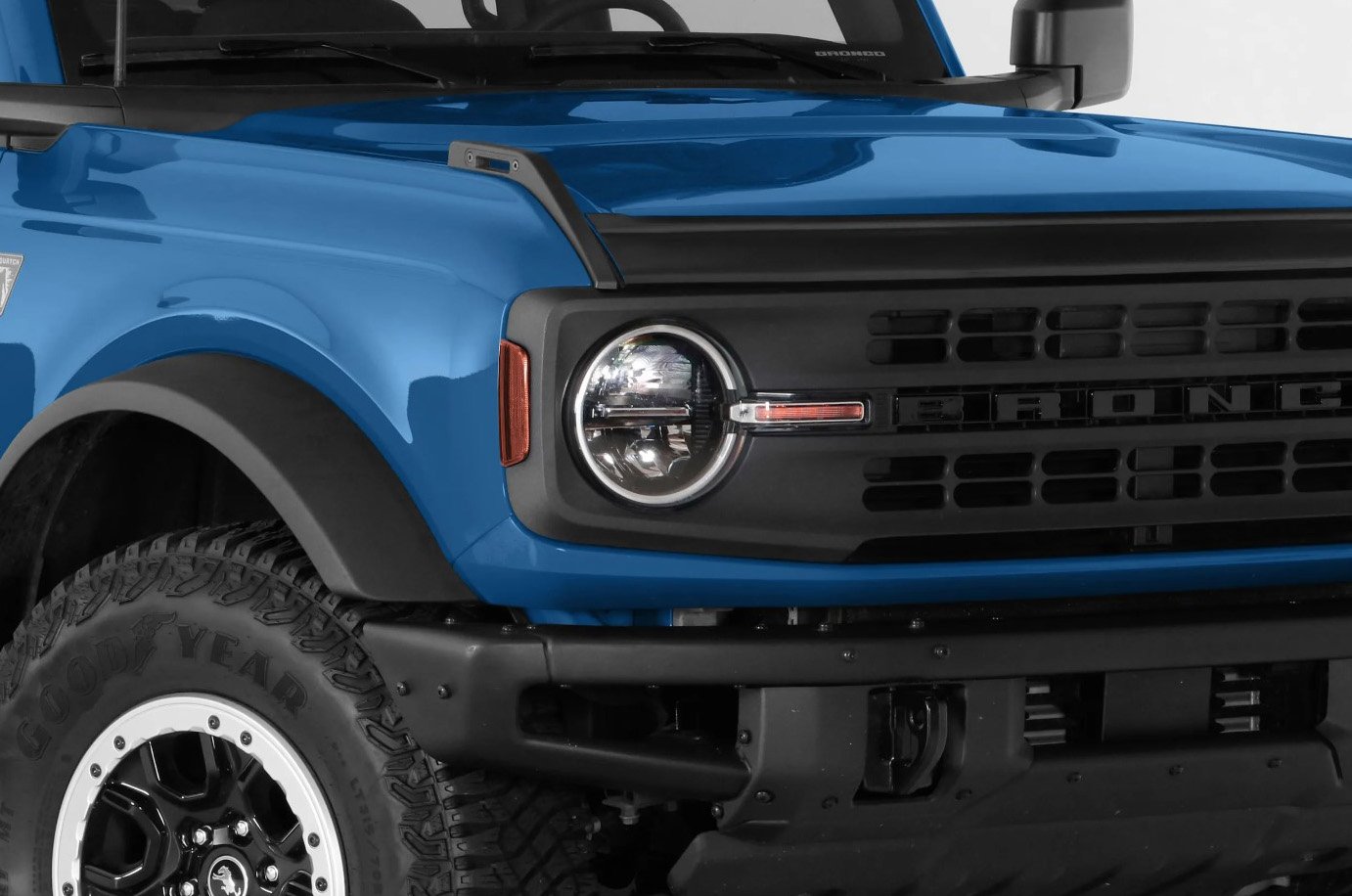 Clear Headlight Cover Kit Fits Gen 6 Ford Bronco [non-LED]