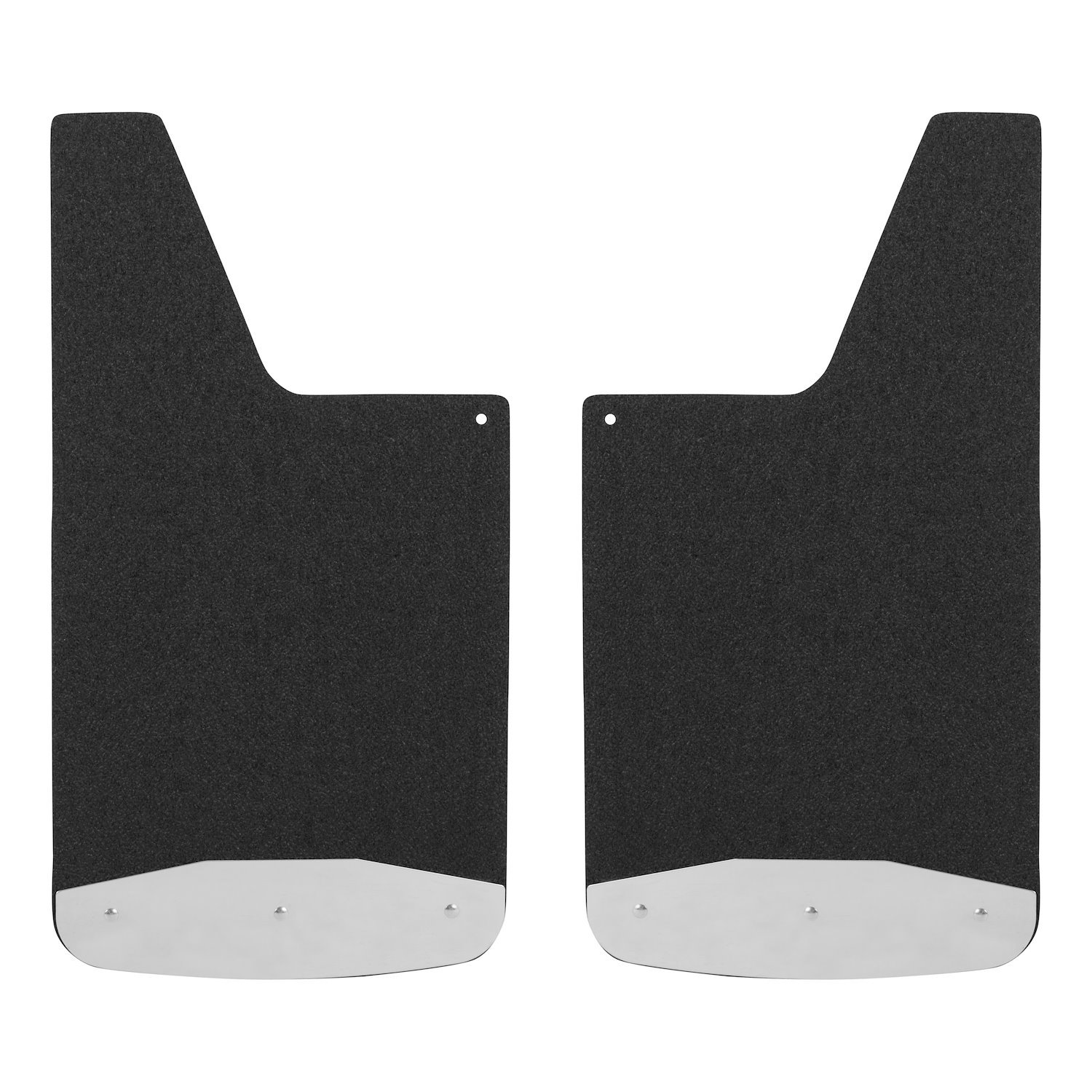 251223 Universal Front or Rear 12 in. x 23 in. Textured Rubber Mud Guards