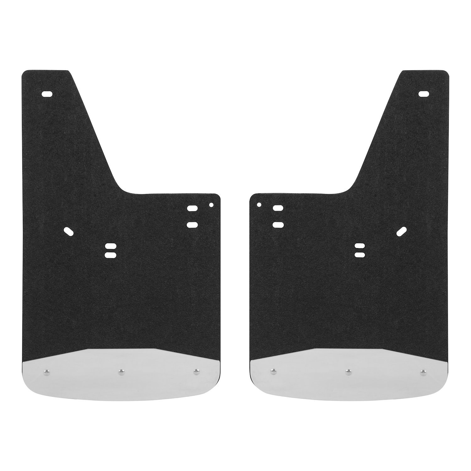 251520 Front or Rear 12 in. x 20 in. Textured Rubber Mud Guards Fits Select Ford F-150